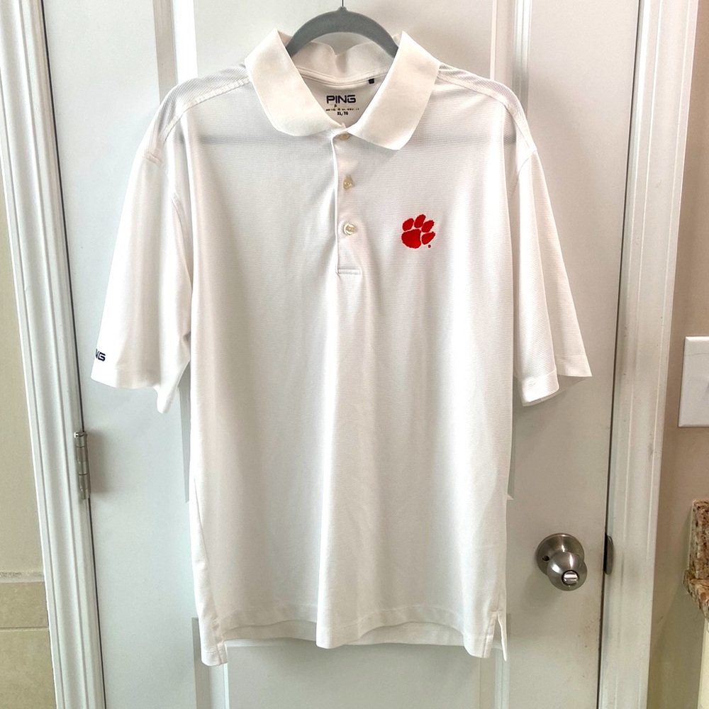 Rare Vintage Clemson Tigers Athletic Polo